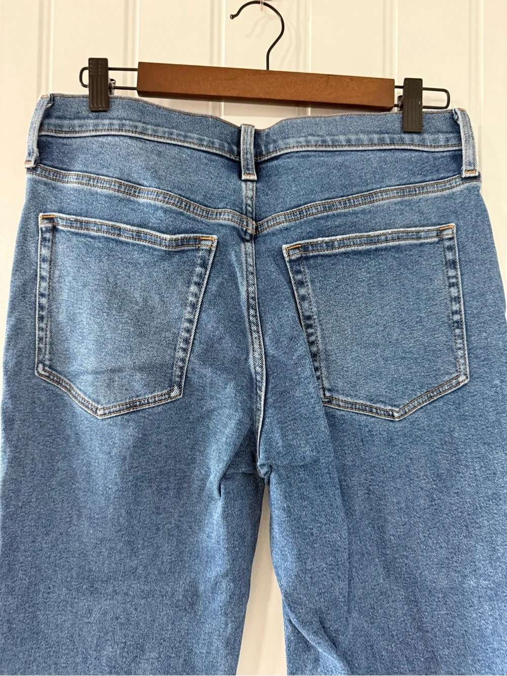 Lot Bundle 2 pairs J. Crew Ankle Crop Denim Jeans - Frayed Hem Size 28 Petite